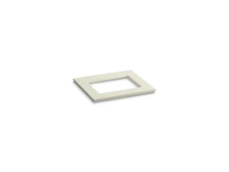Kohler Solid/Expressions 25'' vanity-top with single Verticyl rectangular cutout - White Expressions - image 3