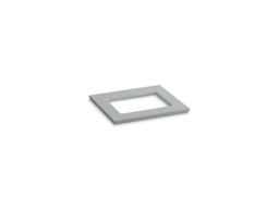 Kohler Solid/Expressions 25'' vanity-top with single Verticyl rectangular cutout - White Expressions - image 4