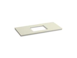Kohler Solid/Expressions 49'' vanity-top with single Verticyl rectangular cutout - White Expressions - image 3