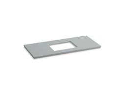 Kohler Solid/Expressions 49'' vanity-top with single Verticyl rectangular cutout - White Expressions - image 4