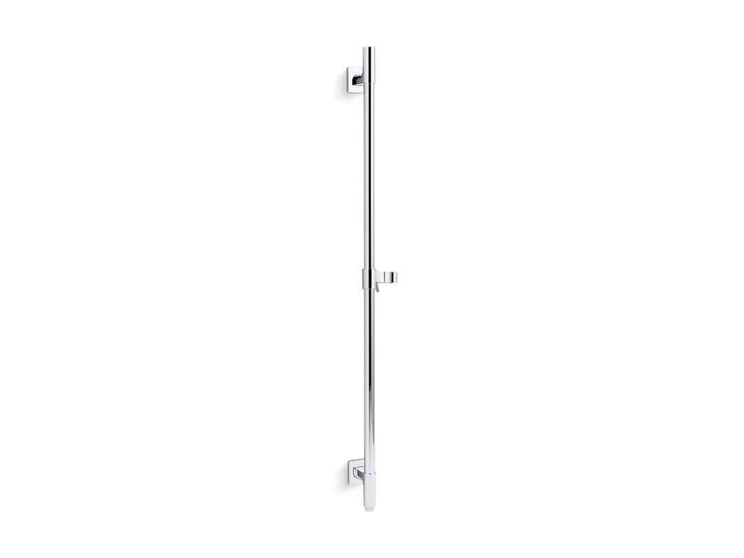 Kohler Awaken 42'' deluxe slidebar with integrated water supply - Polished Chrome by Kohler