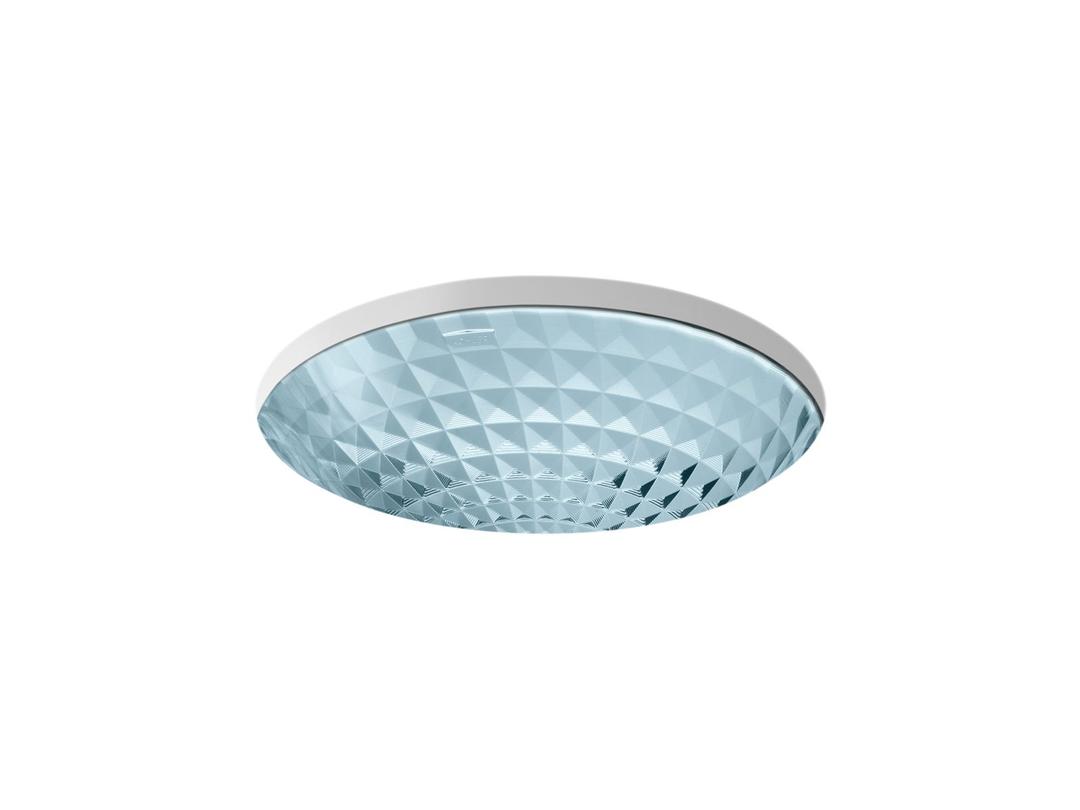 Kohler | Kallos | Undermount Bathroom Sink - Translucent Dusk by Kohler