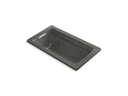 Archer 60'' x 32'' drop-in Heated BubbleMassageE air bath and whirlpool - image 9