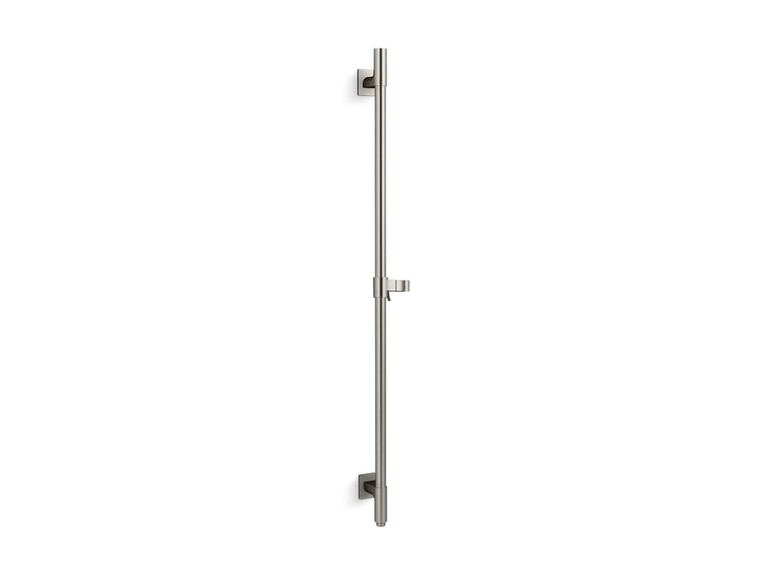 Kohler Awaken 42'' deluxe slidebar with integrated water supply - Vibrant Brushed Nickel by Kohler