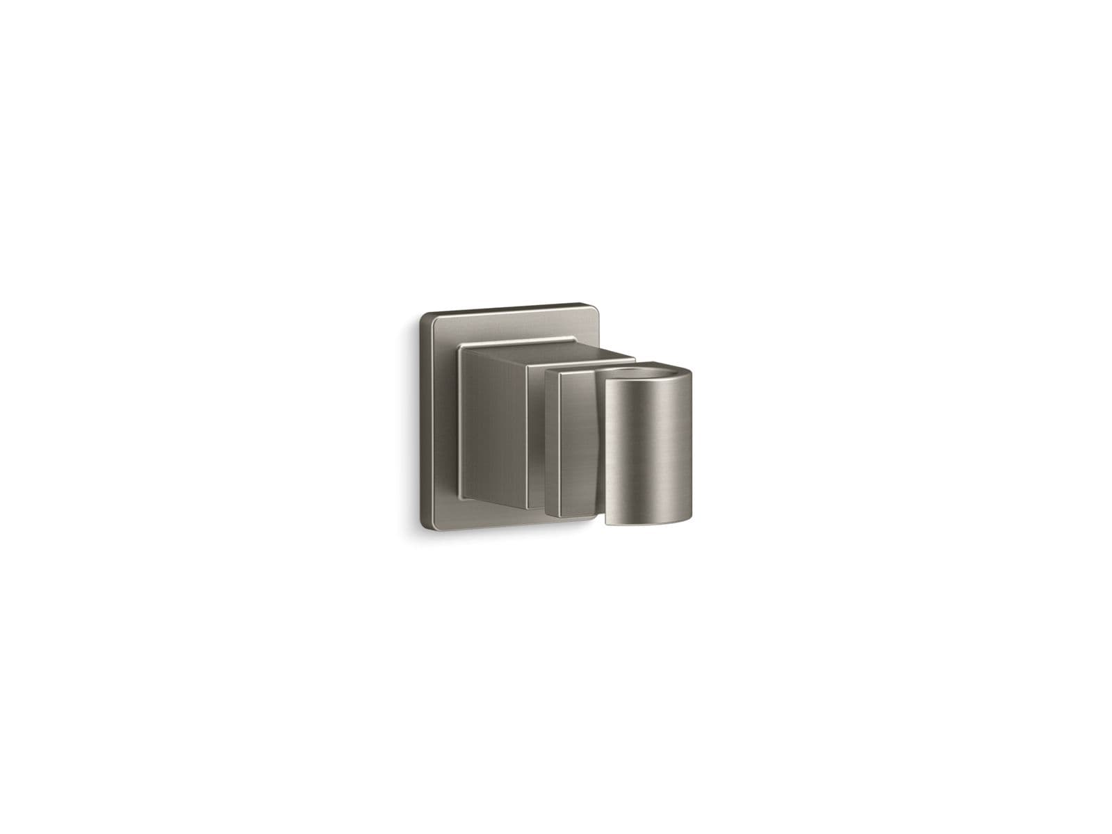 Kohler Awaken Adjustable wall holder - Vibrant Brushed Nickel by Kohler