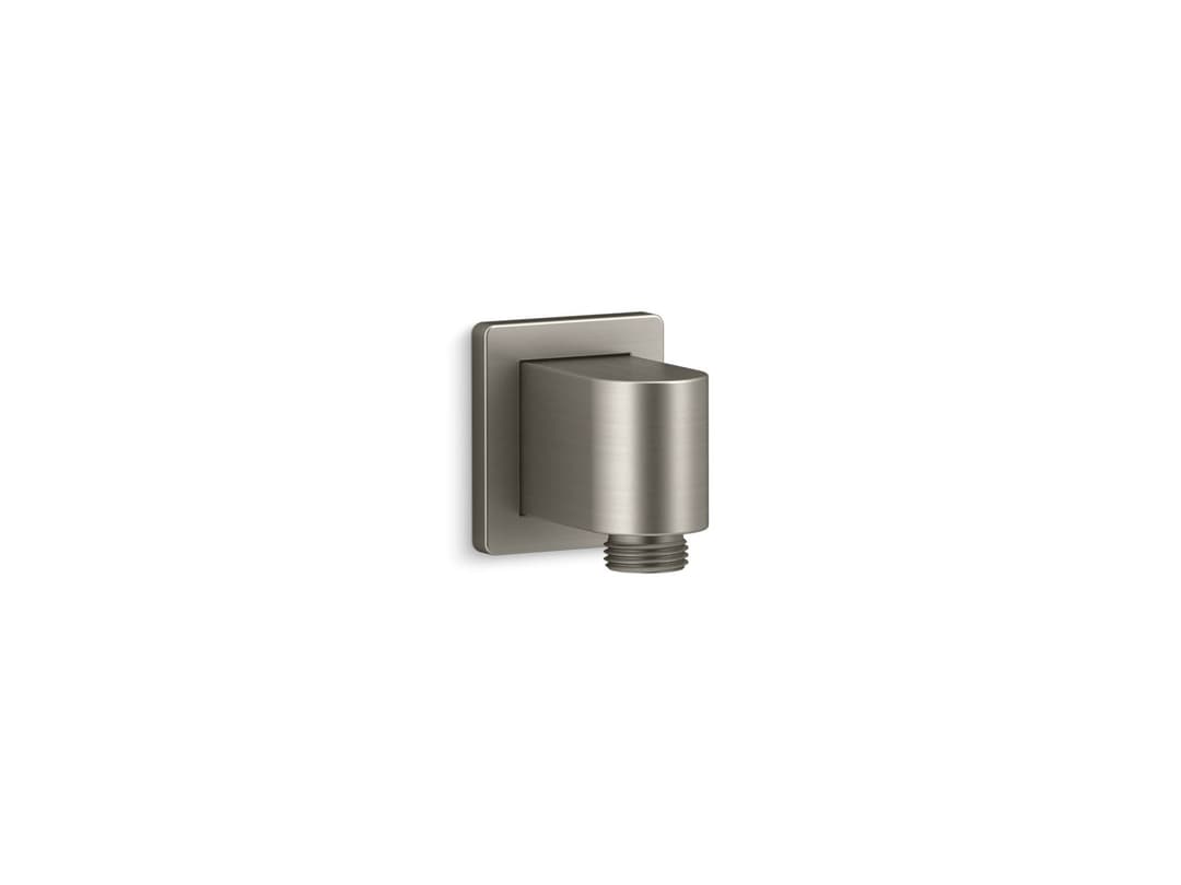 Kohler Awaken Wall-mount supply elbow - Vibrant Brushed Nickel by Kohler