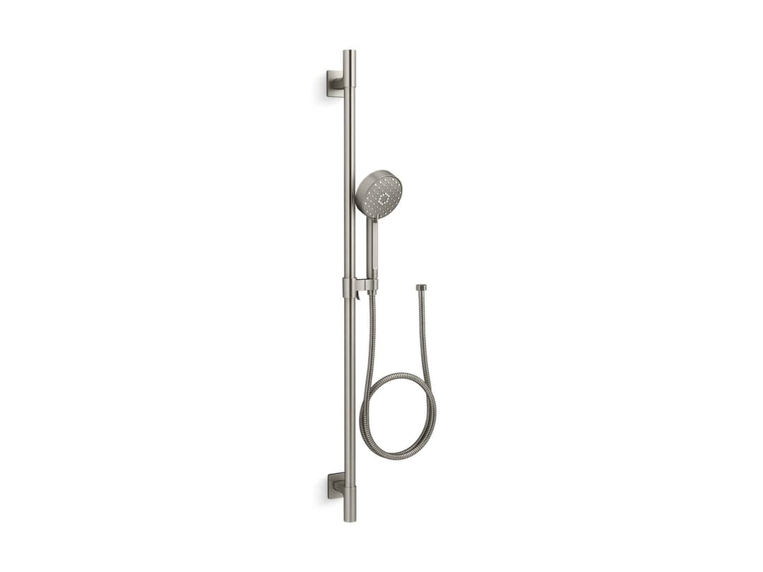Kohler Awaken G110 42'' three-function handshower kit, 1.75 gpm - Vibrant Brushed Nickel by Kohler