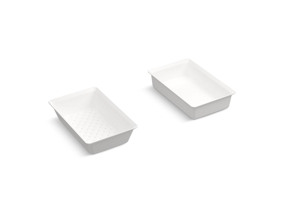 Kohler Prolific Colander and wash bin - White by Kohler