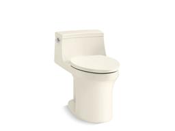 San Souci One-piece compact elongated toilet with concealed trapway, 1.28 gpf - image 4