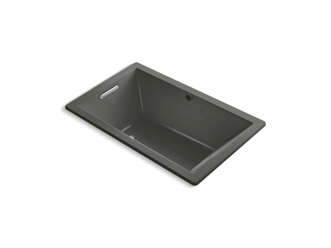Kohler Underscore Rectangle 60'' x 36'' drop-in bath - Thunder Grey by Kohler