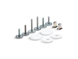 Kohler Clean Caps Low-profile toilet bolt caps - White - image 1