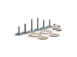 Kohler Clean Caps Low-profile toilet bolt caps - White - image 2