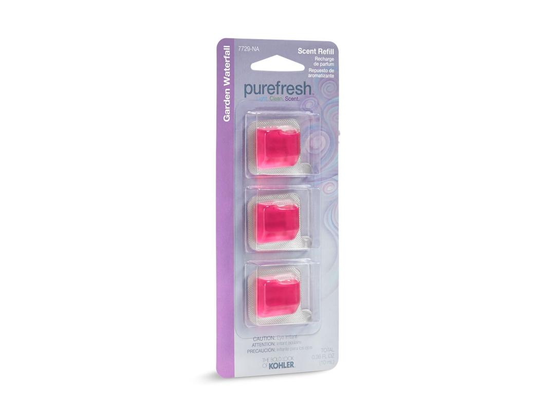 Purefresh Refill scent packs for Purefresh toilet seat, Garden Waterfall by Kohler