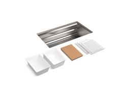 Kohler Strive Stainless steel sink rack, 32-3/4'' x 16'' for K-5283 Strive kitchen sink - image 2