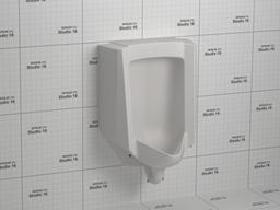 BardonE Washout half-stall 0.1251/41.0 gpf urinal, rear spud - image 1