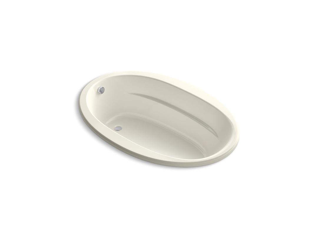 Kohler Sunward 66'' x 42'' drop-in bath - Biscuit by Kohler