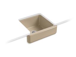 Kohler Whitehaven 23-1/2'' undermount single-bowl farmhouse kitchen sink - Ice Grey - image 3