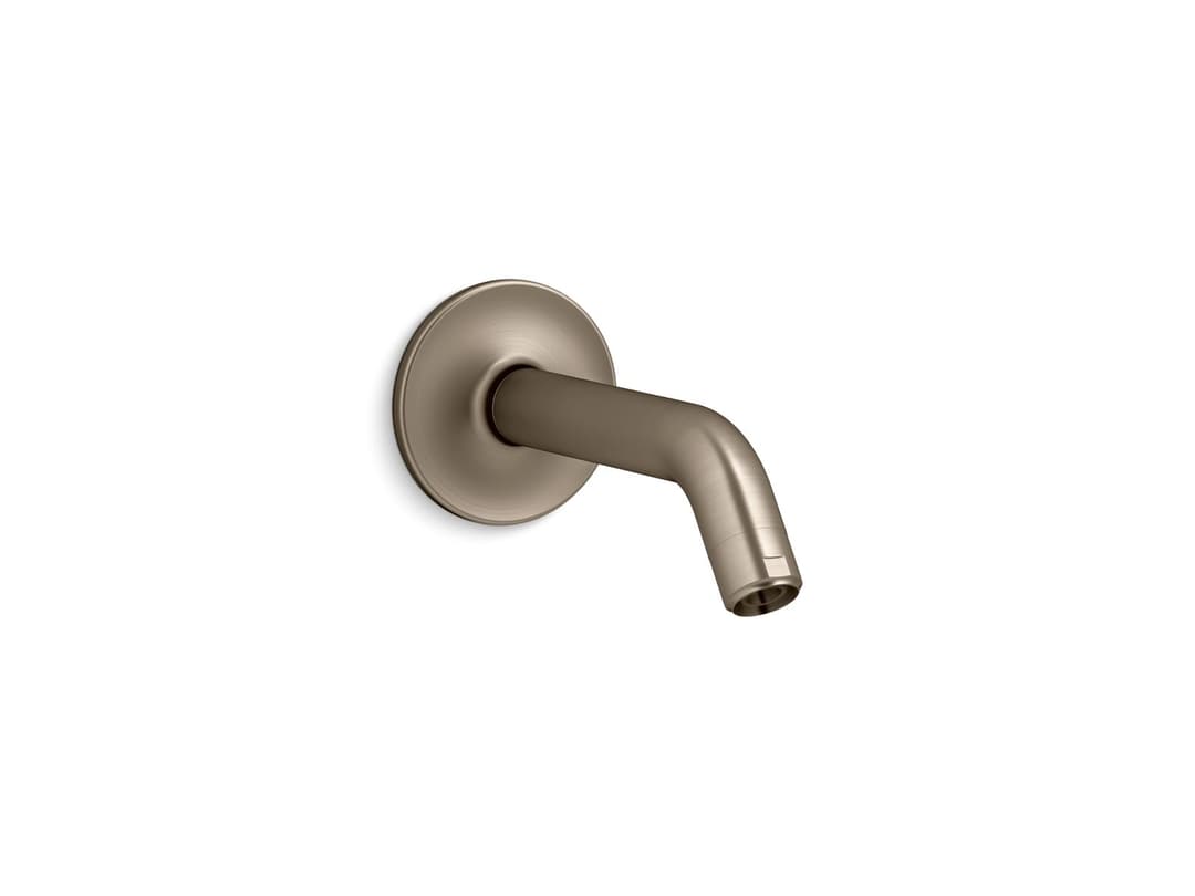 Kohler Purist Shower arm and flange - Vibrant Brushed Bronze by Kohler