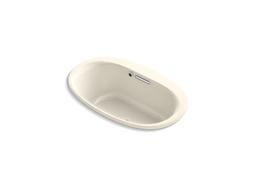 Kohler Underscore Oval 59-11/16'' x 35-5/8'' drop-in bath with Bask heated surface - Dune - image 3