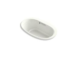 Kohler Underscore Oval 59-11/16'' x 35-5/8'' drop-in bath with Bask heated surface - Dune - image 1