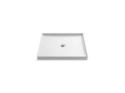 Kohler Rely 36'' x 42'' alcove shower base, center drain - White - image 1