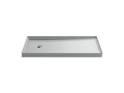 Kohler Rely 60'' x 30'' alcove shower base, left drain - White - image 3