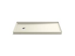 Kohler Rely 60'' x 30'' alcove shower base, left drain - White - image 4