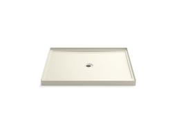 Kohler Rely 48'' x 42'' alcove shower base, center drain - White - image 4