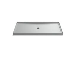 Kohler Rely 60'' x 34'' alcove shower base, center drain - White - image 3