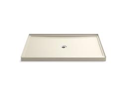 Kohler Rely 60'' x 42'' alcove shower base, center drain - White - image 2