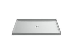 Kohler Rely 60'' x 42'' alcove shower base, center drain - White - image 3