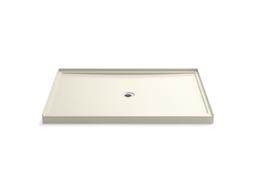 Kohler Rely 60'' x 42'' alcove shower base, center drain - White - image 4
