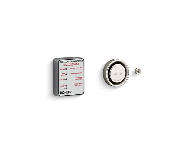 Kohler Invigoration Series Digital steam adapter kit - Vibrant Brushed Nickel