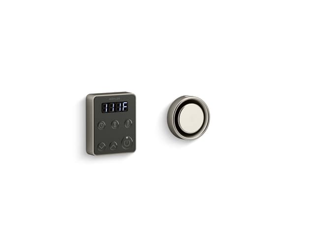 Kohler Invigoration Series Steam generator control kit - Vibrant Brushed Nickel