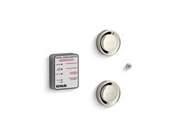 Kohler Invigoration Series Tandem digital steam adapter kit - Vibrant Polished Nickel - image 1