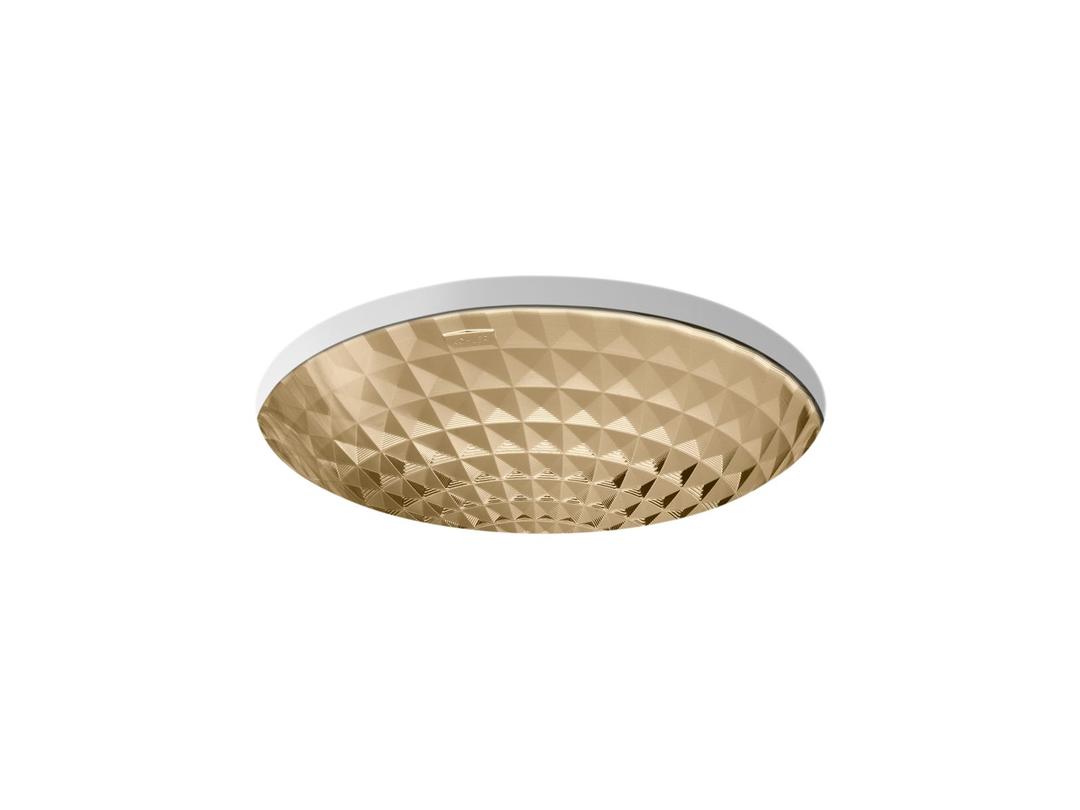 Kohler | Kallos | Undermount Bathroom Sink - Translucent Sandalwood by Kohler