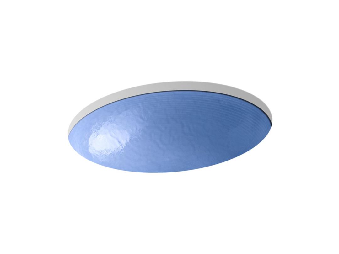 Kohler | Whist | Undermount Bathroom Sink - Opaque Sapphire by Kohler