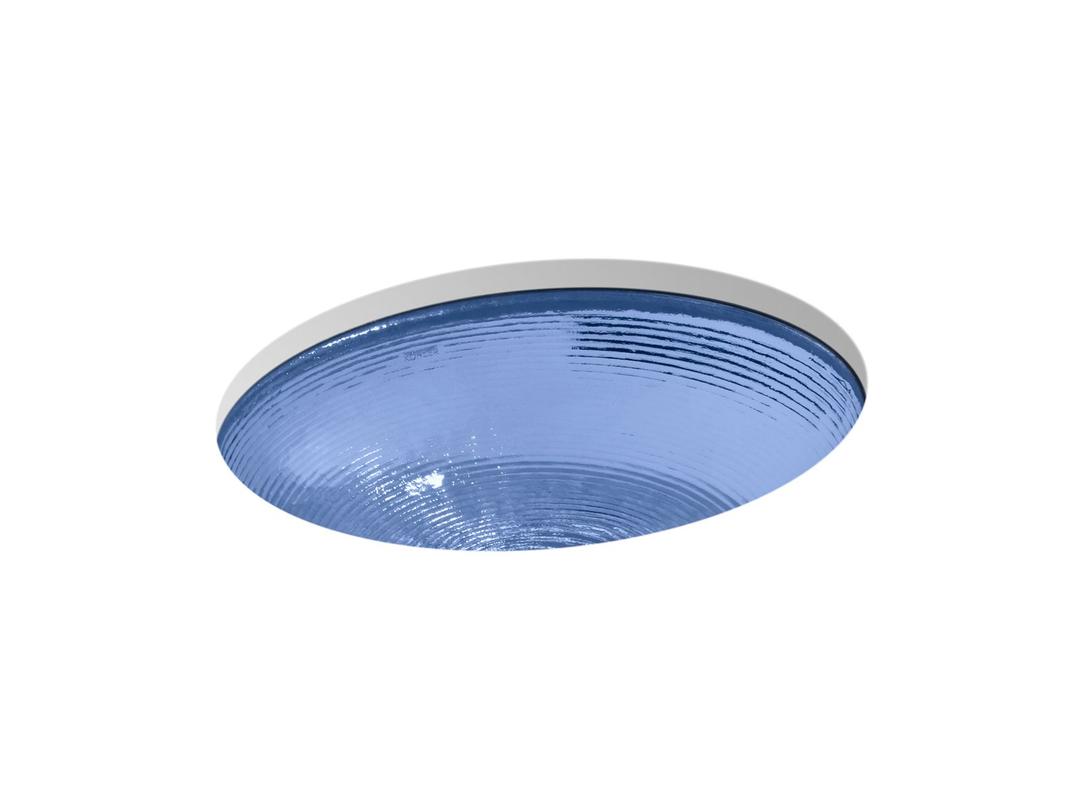 Kohler | Whist | Undermount Bathroom Sink - Translucent Sapphire by Kohler