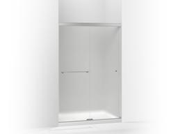 Revel Sliding shower door, 70'' H x 44-5/8 - 47-5/8'' W, with 5/16'' thick Frosted glass - image 1