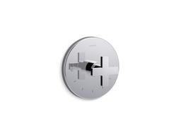 Kohler Composed MasterShower temperature control valve trim with cross handle - Polished Chrome - image 1