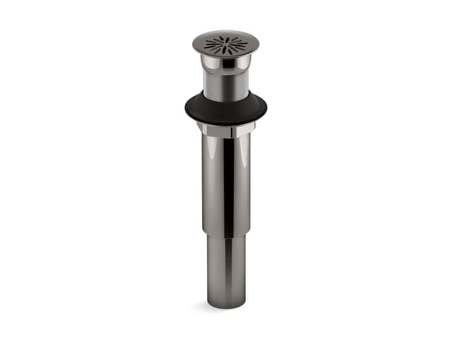 Kohler Decorative grid drain without overflow - Vibrant Titanium