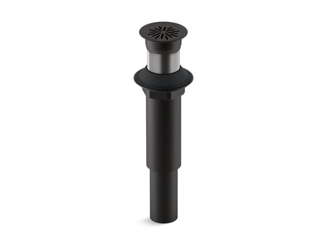 Kohler Decorative grid drain without overflow - Matte Black