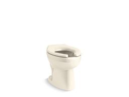 Kohler WellcommeE Ultra Floor-mount rear spud flushometer bowl - White - image 2