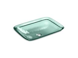 Kohler Inia 20-3/4'' rectangular drop-in bathroom sink, no overflow - Translucent Dew - image 1