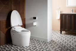Products in use in close room view