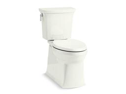 Corbelle Two-piece elongated toilet with skirted trapway, 1.28 gpf - image 1