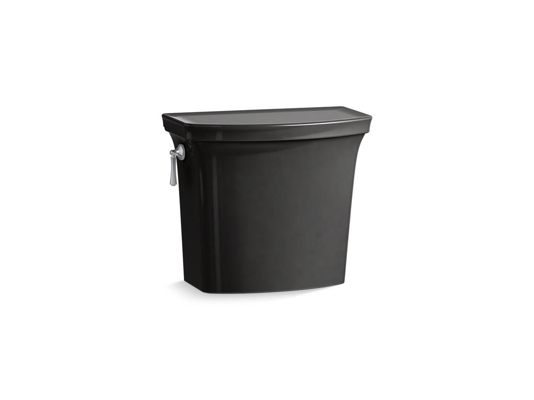 Kohler Corbelle Toilet tank, 1.28 gpf - Black by Kohler