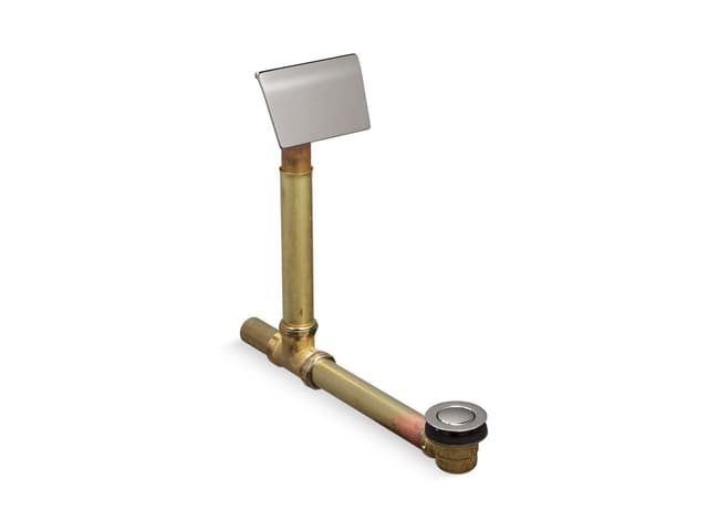 Kohler Tea-for-Two 1-1/2'' adjustable pop-up drain - Vibrant Titanium