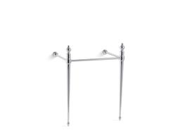 Kohler Memoirs Stately Console table legs for K-2269 Memoirs sink - Polished Chrome - image 1