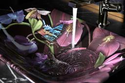 Kohler | Dutchmaster | Vessel Bathroom Sink - Midnight Floral - image 2